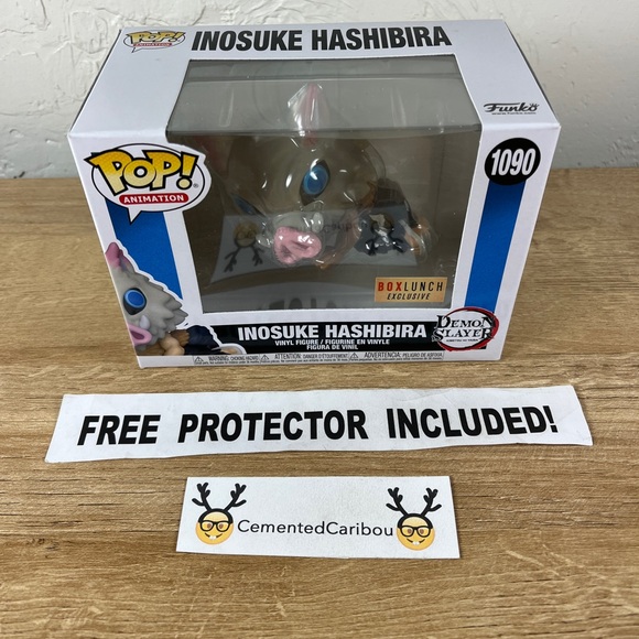 Inosuke Lounging Funko Pop #1090 BoxLunch Exclusive Demon Slayer NEAR MINT - Picture 1 of 10